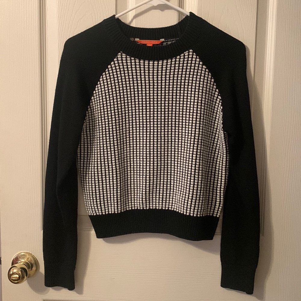 ModCloth Black and White Sweater XS LAST CHANCE TO PURCHASE
